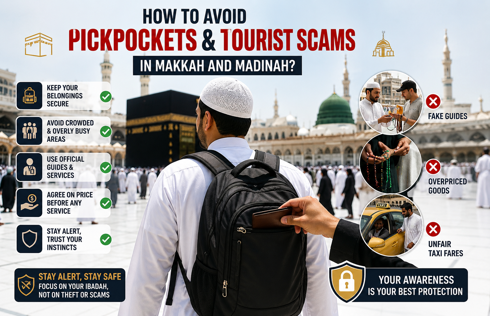 Avoid Pickpockets and Tourist Scams