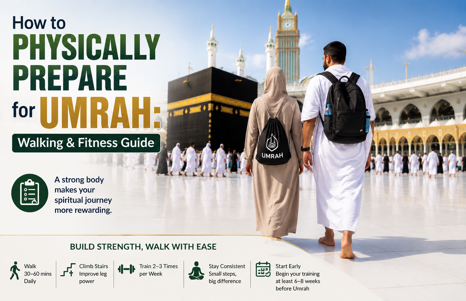 Physically Prepare for Umrah